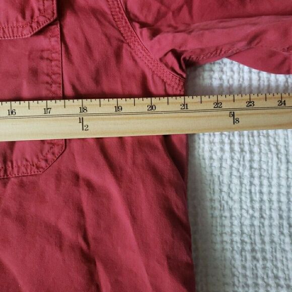 CE Schmidt Men Workwear Shirt Short Sleeve Button Up Pockets Cotton Size M *FLAW - Picture 11 of 11